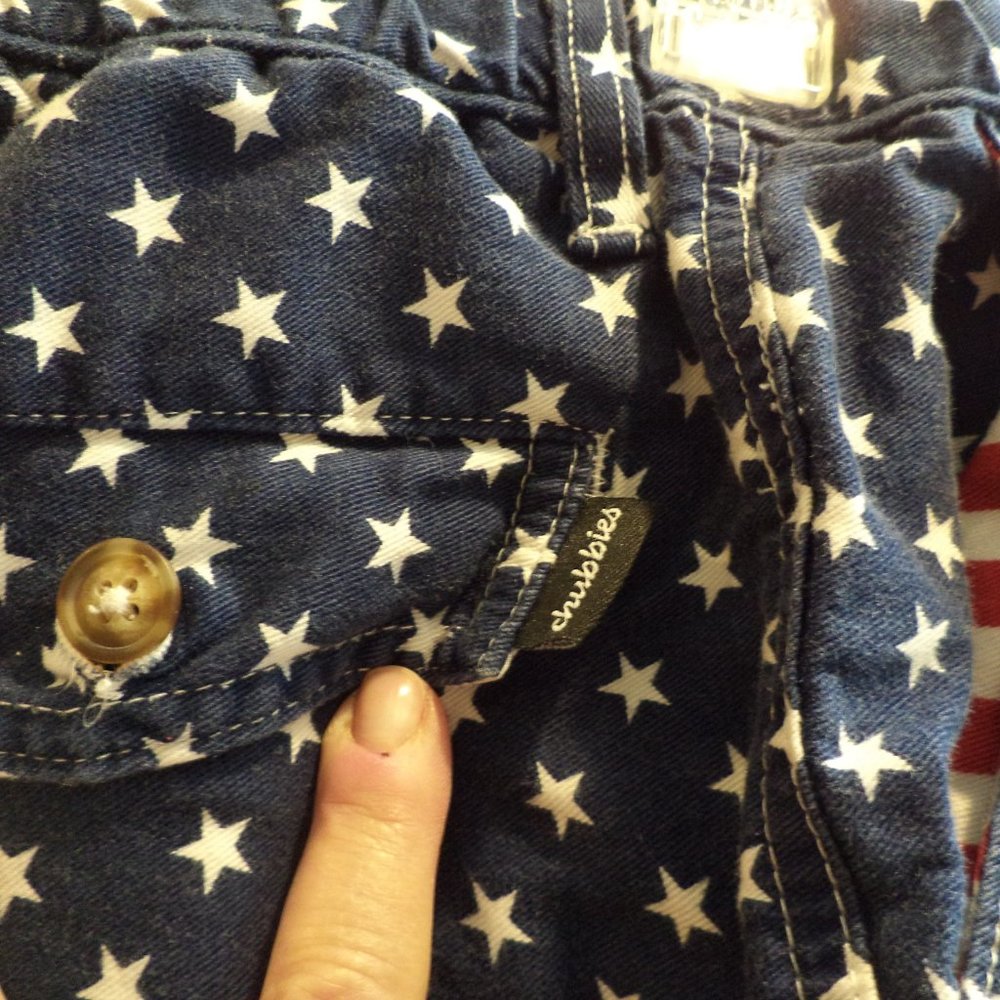 Chubbies Shorts - Red, White And Blue - American Flag - Stars + Spripes -Xxl View 4